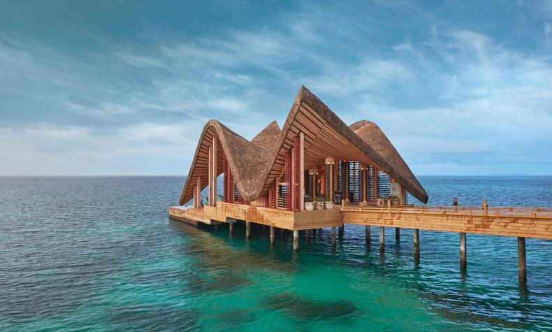 Nachhaltiges Luxusresort nachhaltige Natur Inselstrand Joali Malediven
