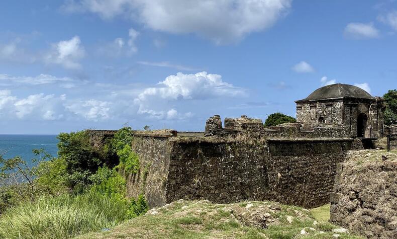 Fort San Lorenzo wurde zum Schutz des Las Cruces Trail gebaut, der alten Route, die Panamas Pazifikhafen, das Karibische Meer und den Fluss Chagres mit anderen Häfen in Panama verband. Foto: Juan Vasconez. reise panama fort san lorenzo Panama piraten