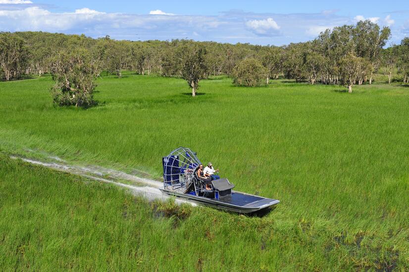Das Abenteuer in Bamurru Plains, im Norden Australiens, 3 Stunden von Darwin entfernt. reise luxus abenteuer soft adventure australien