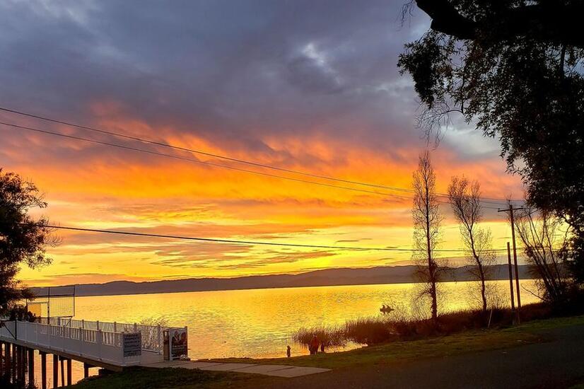 Das Resort liegt in North Carolina. Foto: Jennifer H Foto Sonnenuntergang