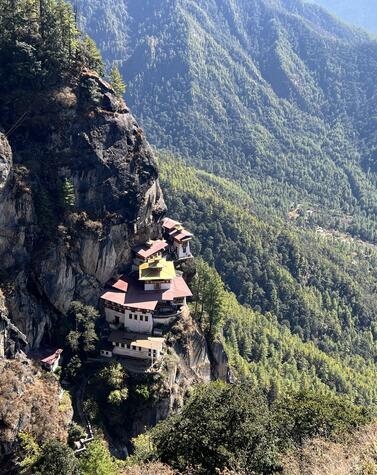 Das Tigernest in Bhutan