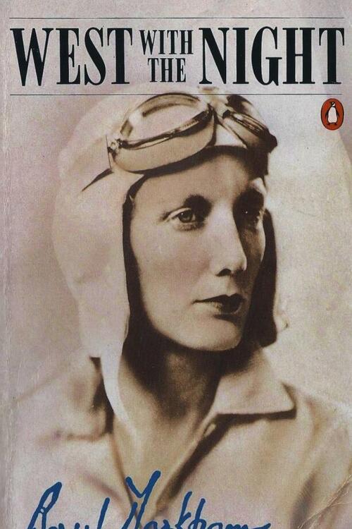 Umschlag des Buches von Beryl Markham, veröffentlicht 1942. beryl markham buch