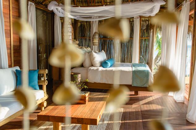 Reisen Luxus entfernt Luxus Nachhaltigkeit Inseln Strände Calala Nicaragua.