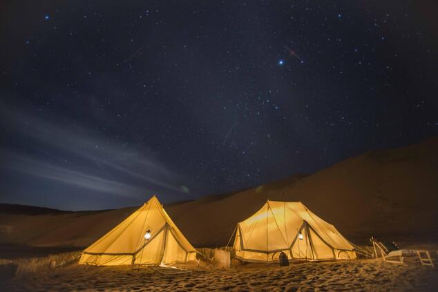 abgelegene Luxusreisen Oman Wüstencamp