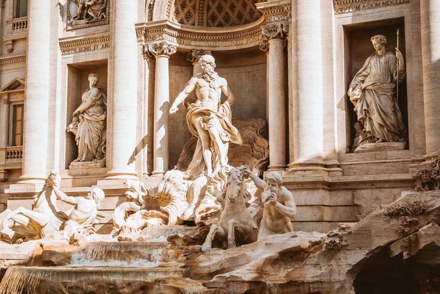 luxusreise italien große tour rom fontana di trevi