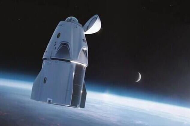 Das Raumschiff von Elon Musk wird eine Kuppel haben, die sich öffnen lässt, um die Unermesslichkeit des Weltraums zu bewundern. Foto: Space X space X Elon Musks Besatzungsdrachen