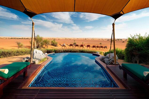 luxusresort al-maha wüste dubai.