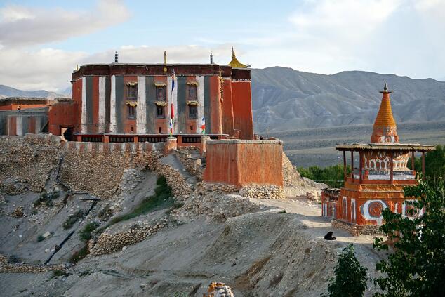 Tsarang-Kloster oder Gompa aus dem Jahr 1395. Foto: Svetlana Popova reise nach mustang nepal
