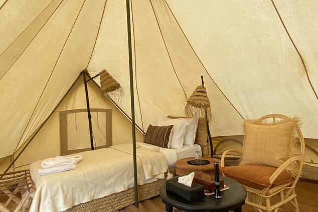 abgelegene Luxusreisen Oman Wüstencamp