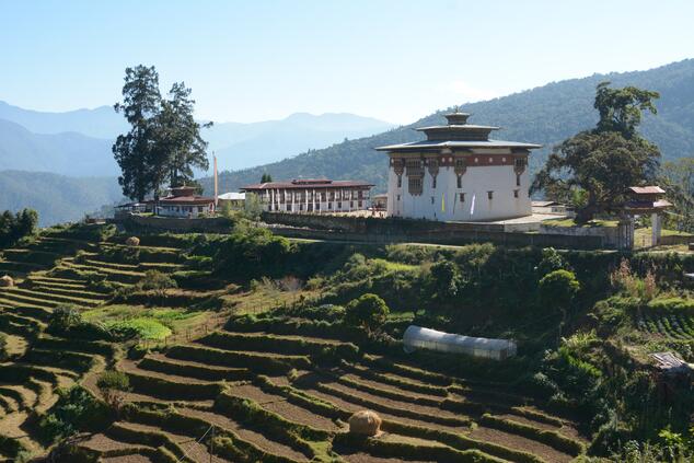 Kloster in Bhutan