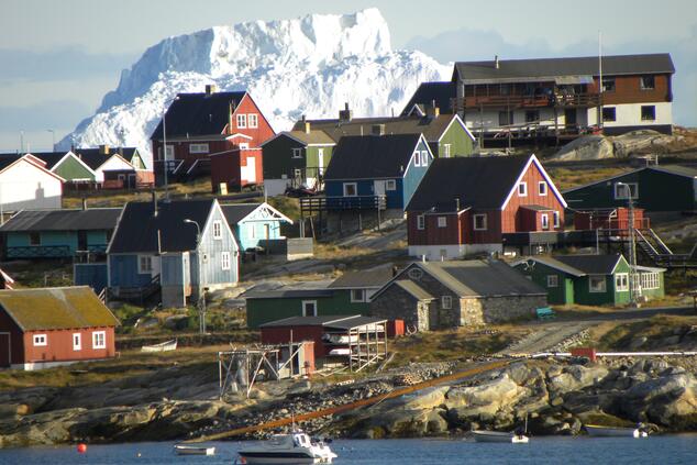 Unterkunft in Qeqertarsuaq. Reise nach Grönland Reise nach Grönland HX Hurtigruten