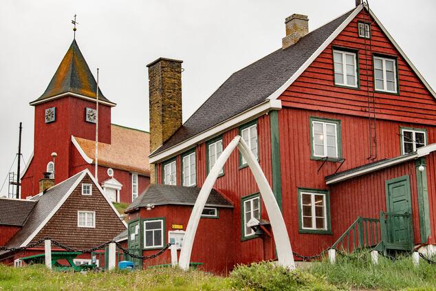 Sisimiut. Foto von Ted Gatlin. Reise nach Grönland