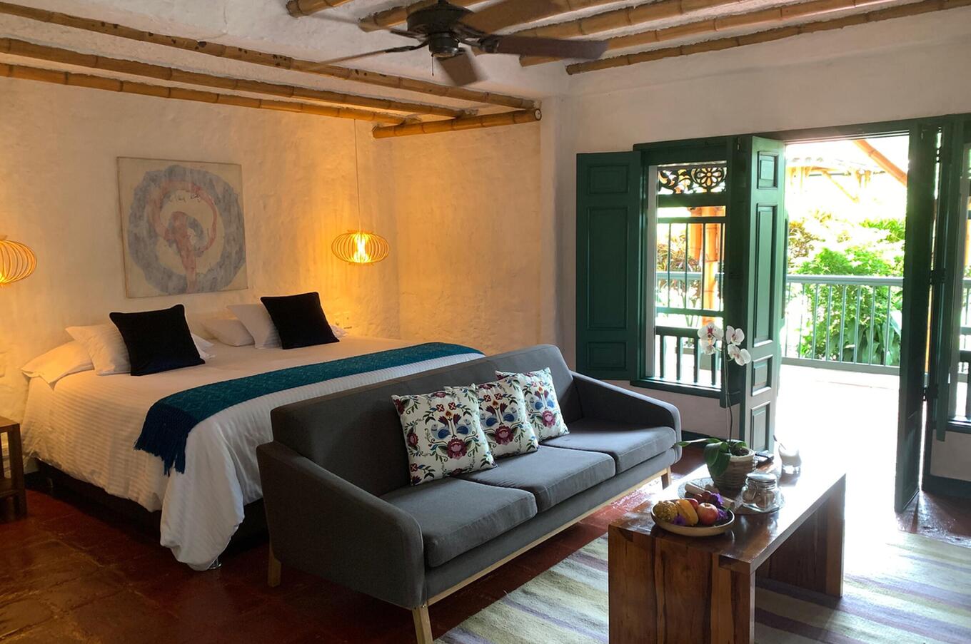 luxusreisen Kolumbien hacienda bambusa