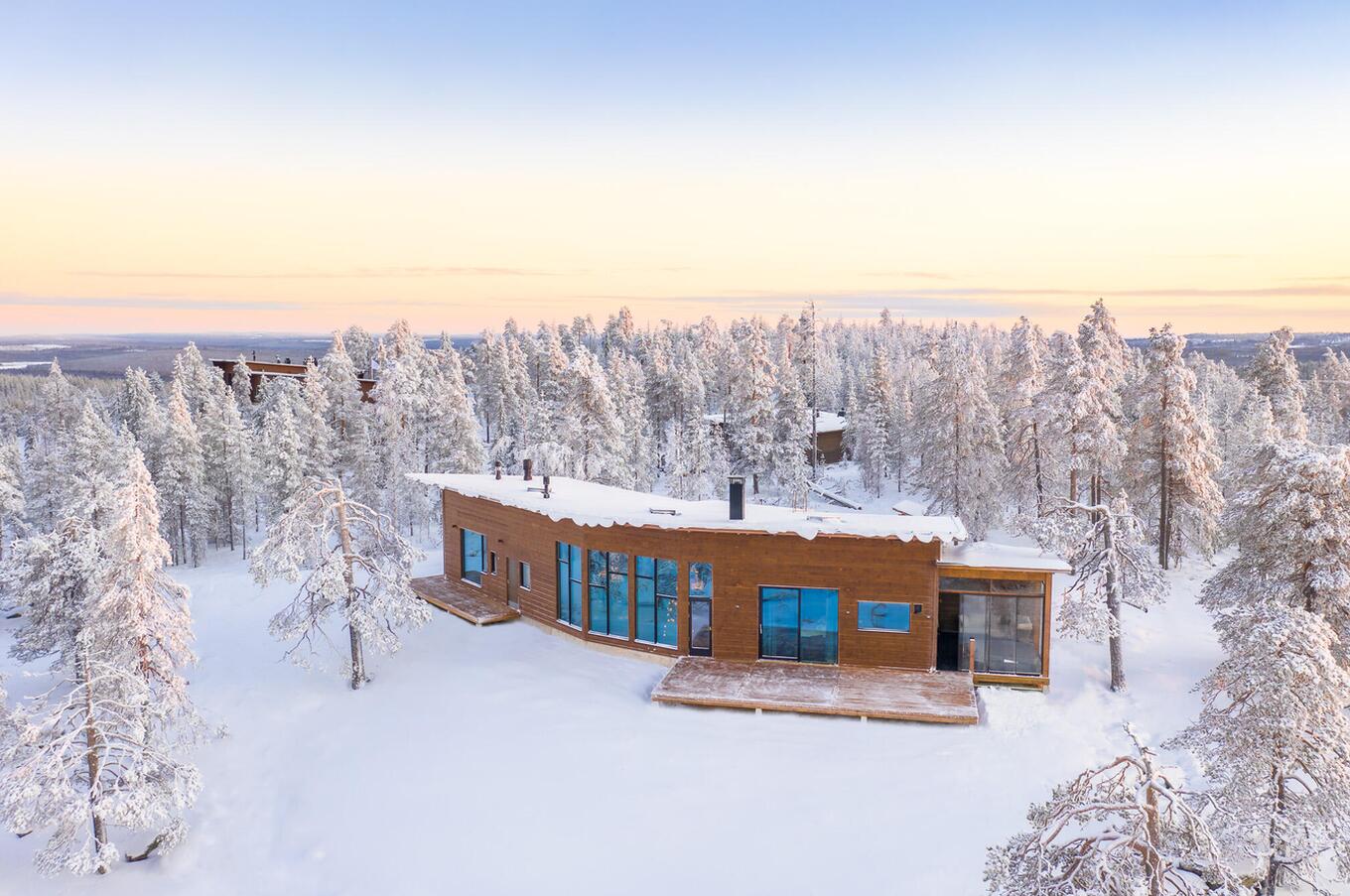 luxuriöse Polarlicht-Lappland-Octola-Reise