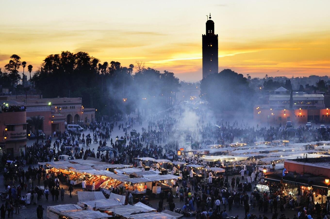 die medina von marrakesch