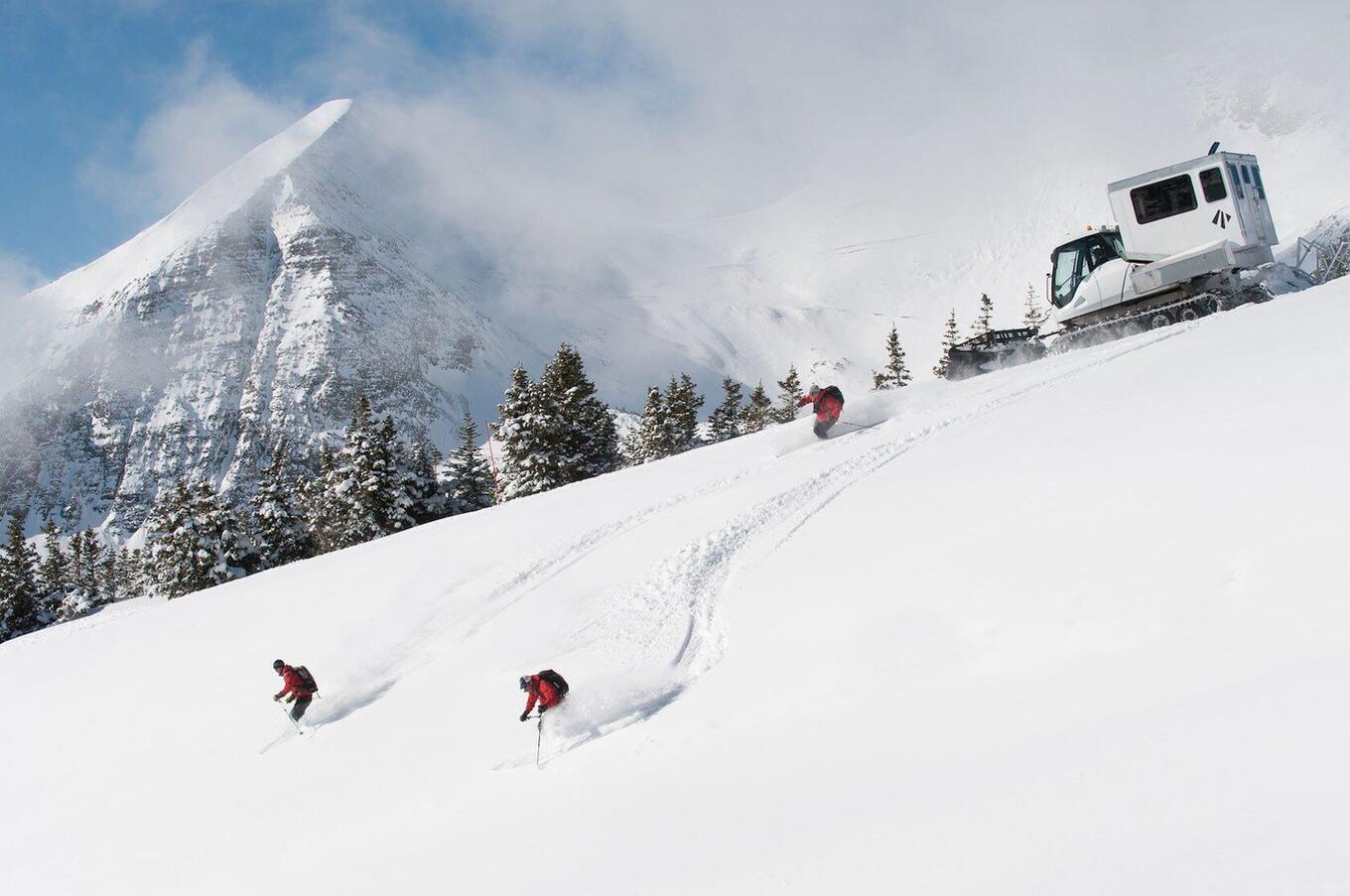 Catski rocky mountains national park Vereinigte Staaten