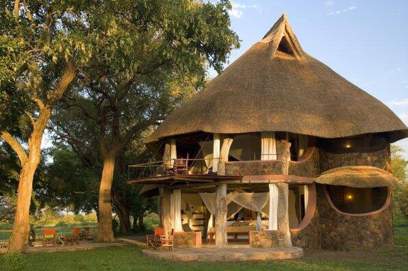 Privates Safaridorf im Lower Zambezi National Park - Sambia