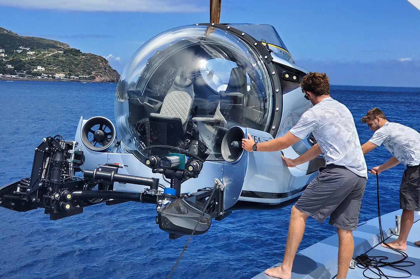 Autonomes Unterwasser-Safari-Tauchboot