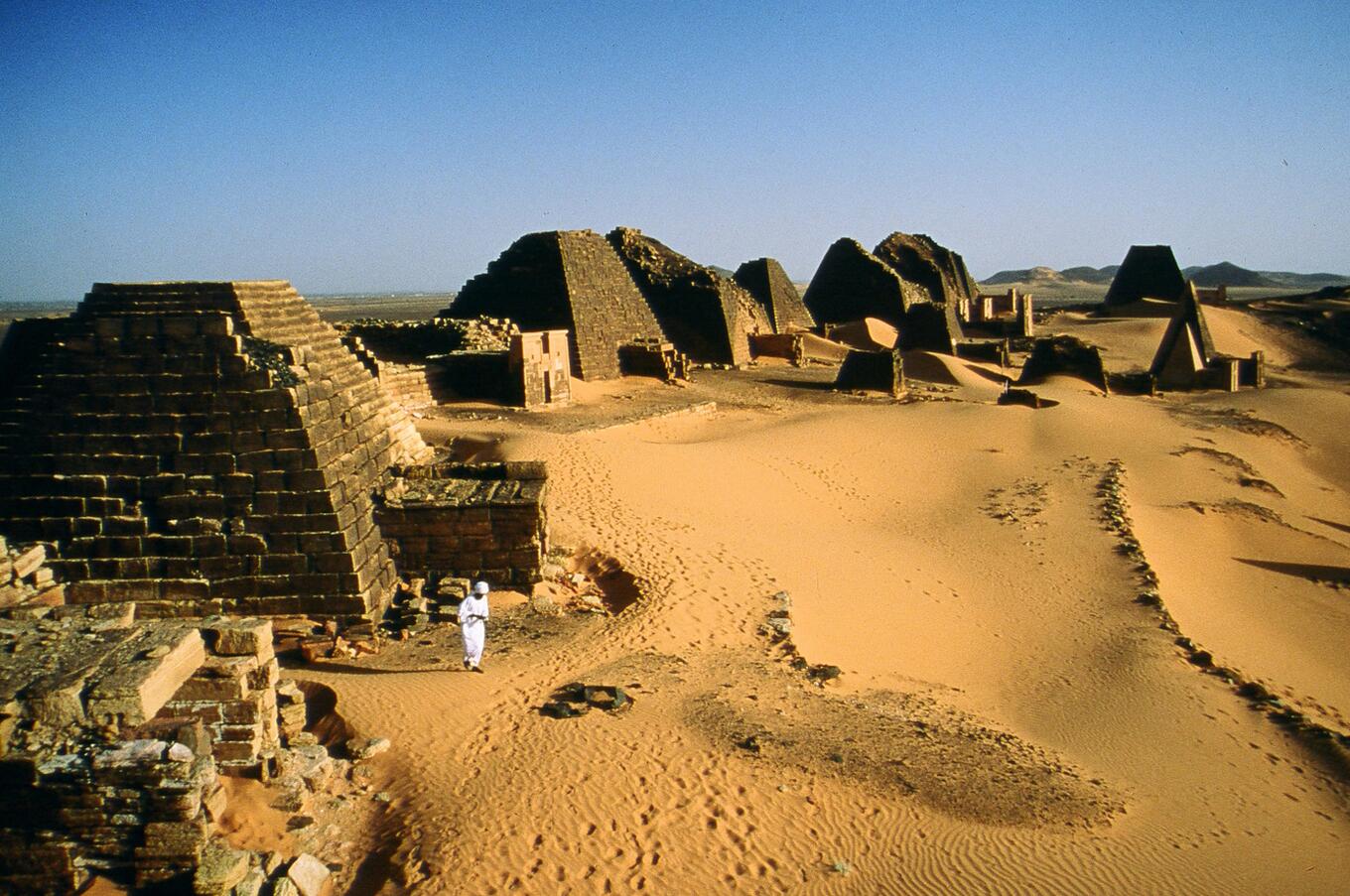Pyramiden von Meroe, Sudan