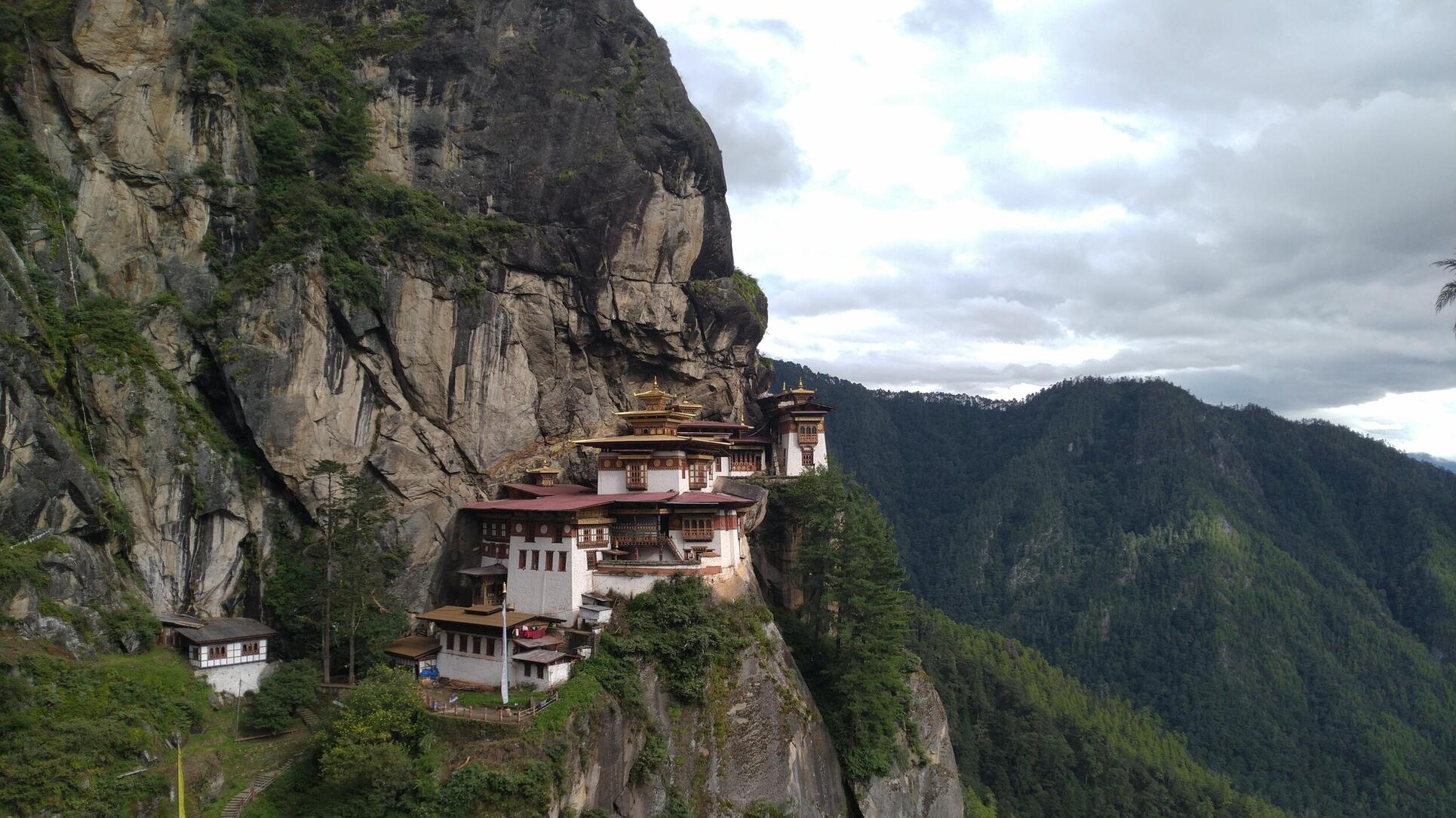 luxusreisen Butan-Taktsang-Pfad Bhutan Glück
