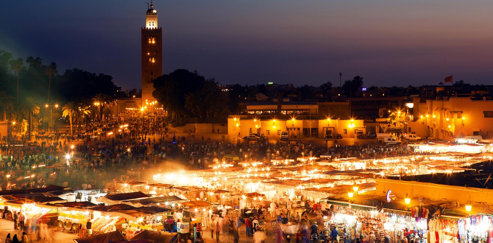 die medina von marrakesch