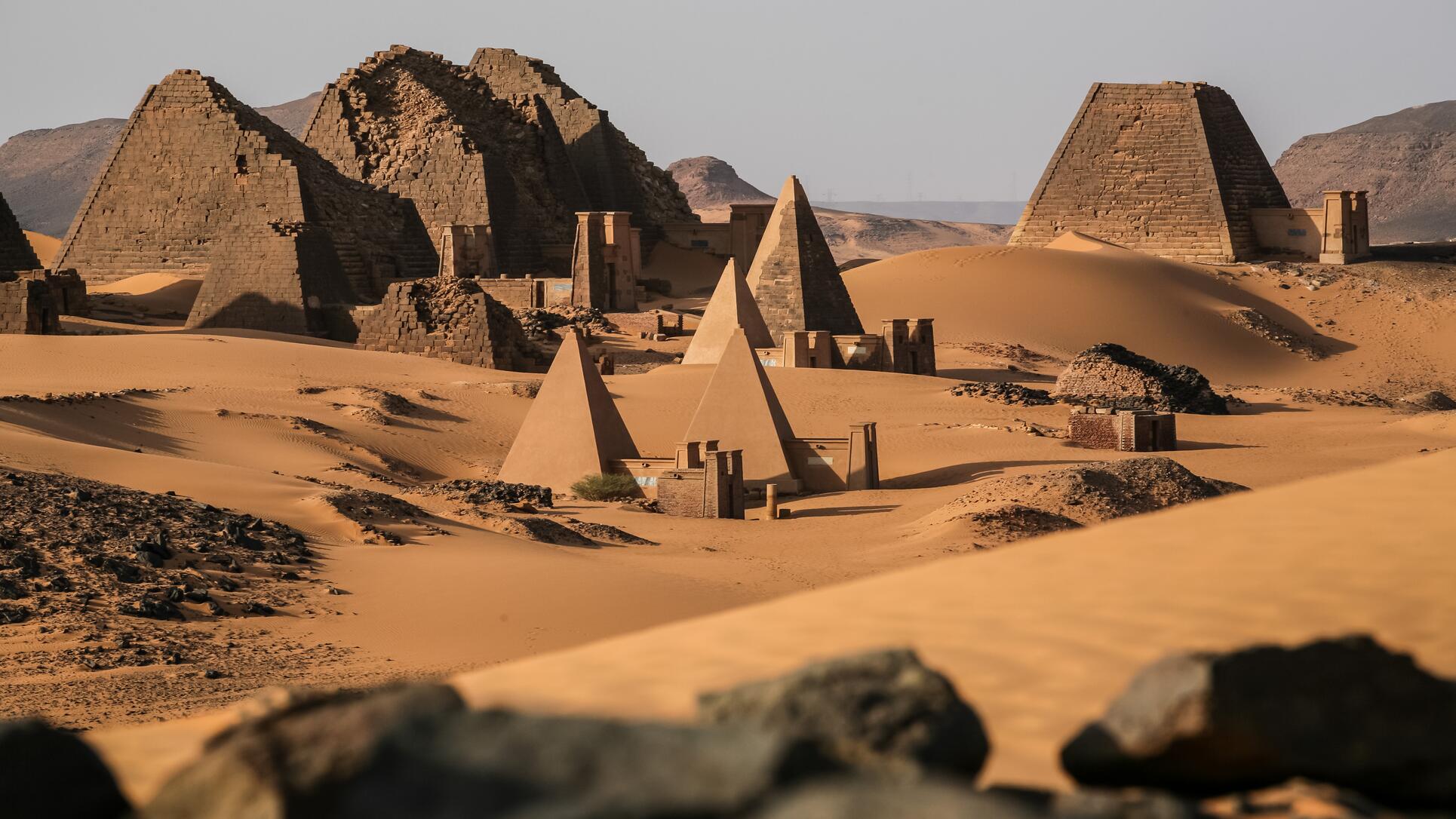 Pyramiden von Meroë, Sudan